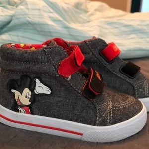 Disney Mickey Mouse High Top Sneakers